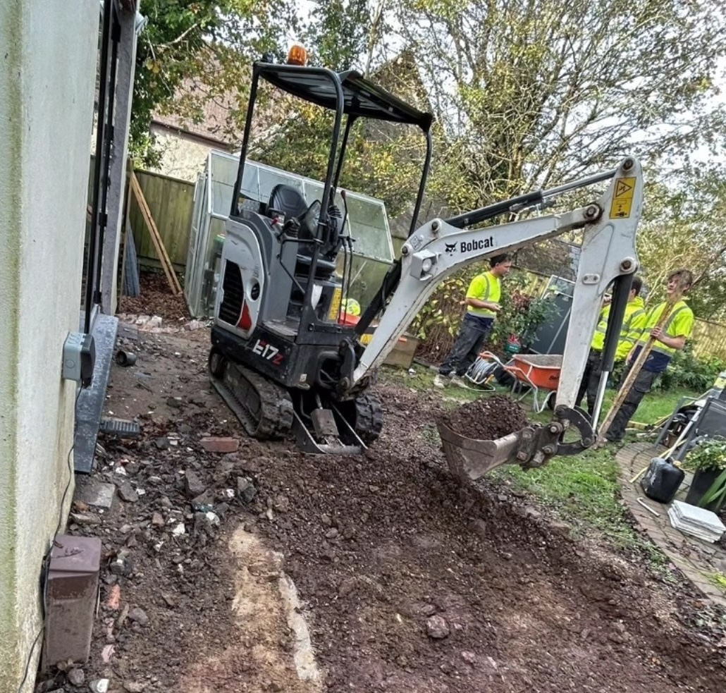 Grab hire project in Pembrokeshire