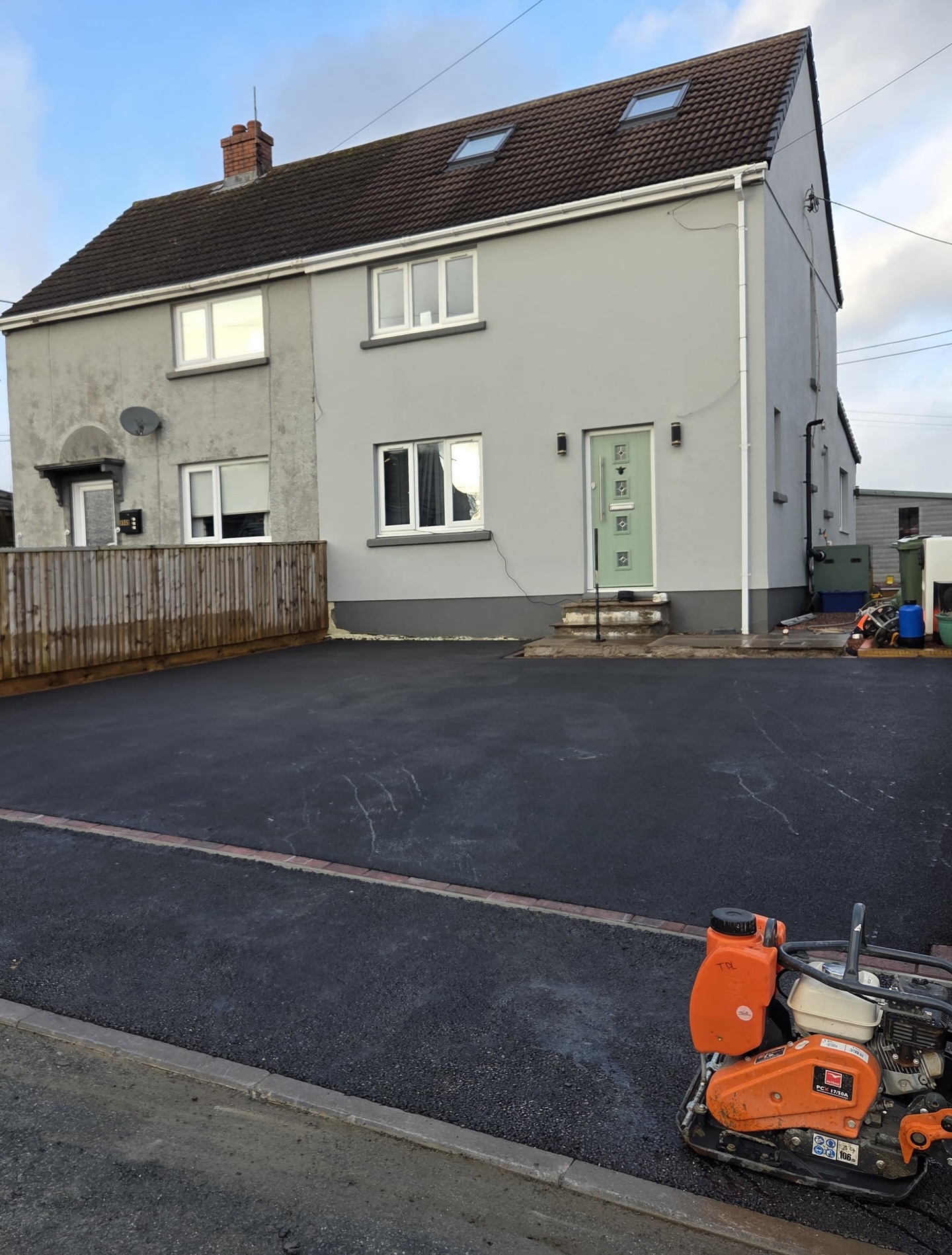 Tarmac project in Pembrokeshire
