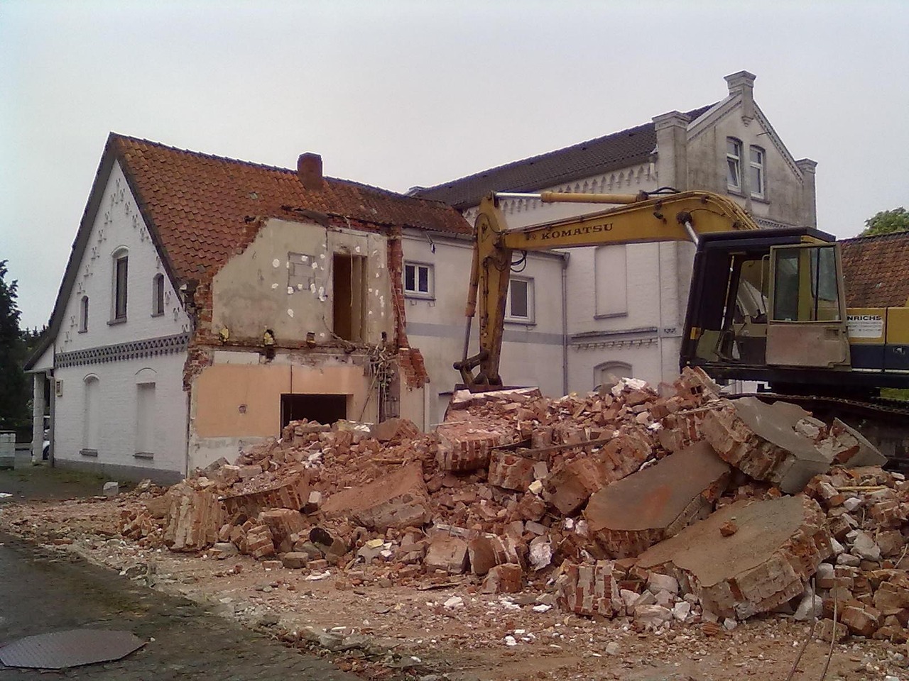 Safe demolition practices in Wales