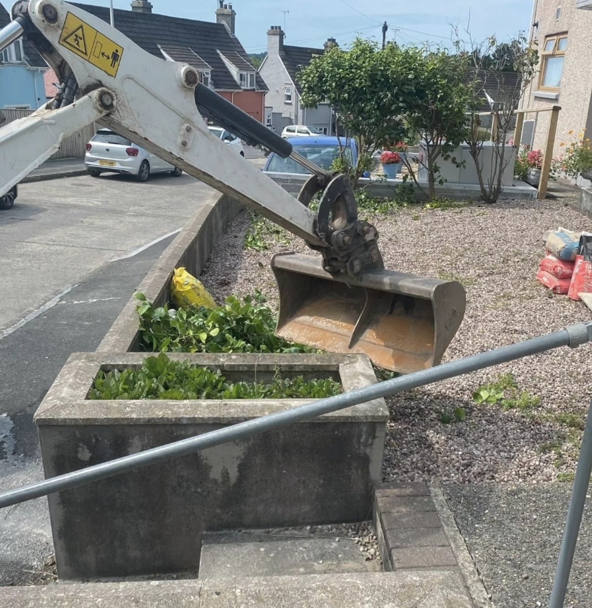 Grab hire project in Pembrokeshire