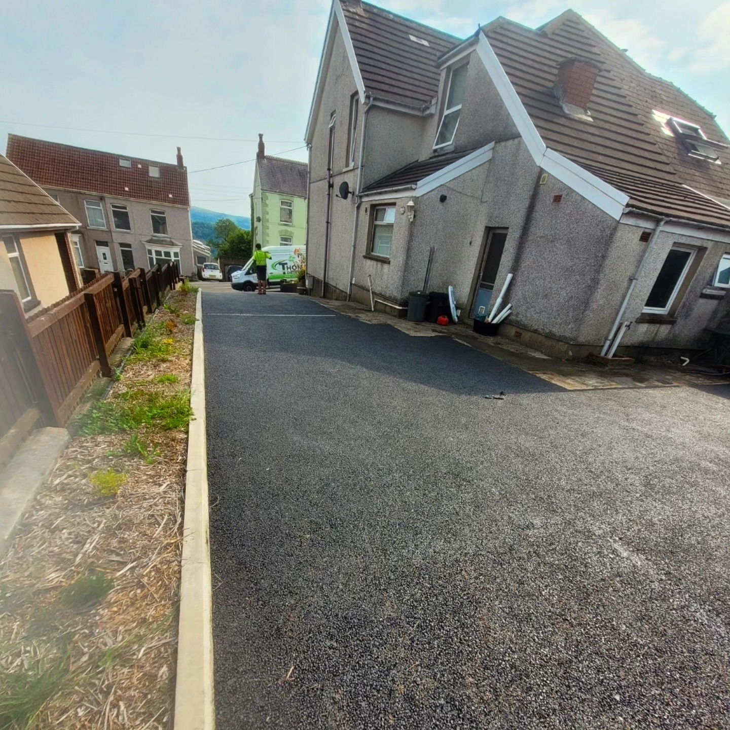 Tarmac project in Pembrokeshire