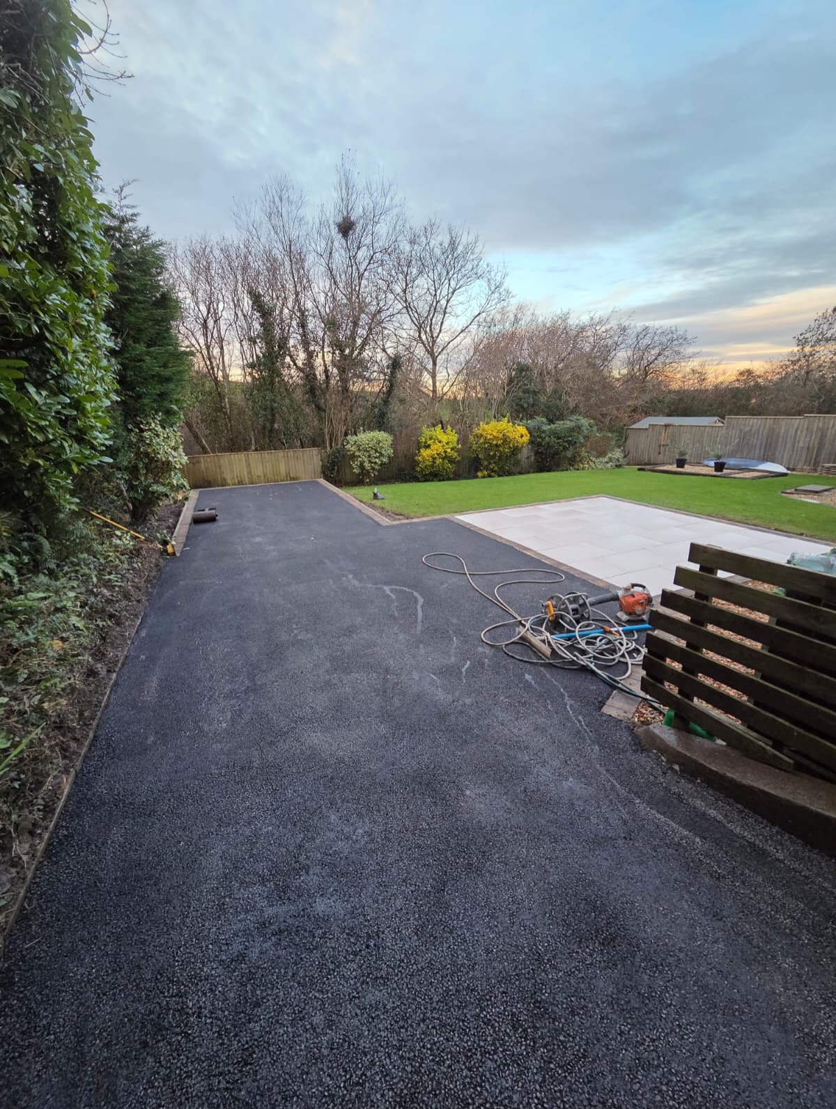 Tarmac project in Pembrokeshire