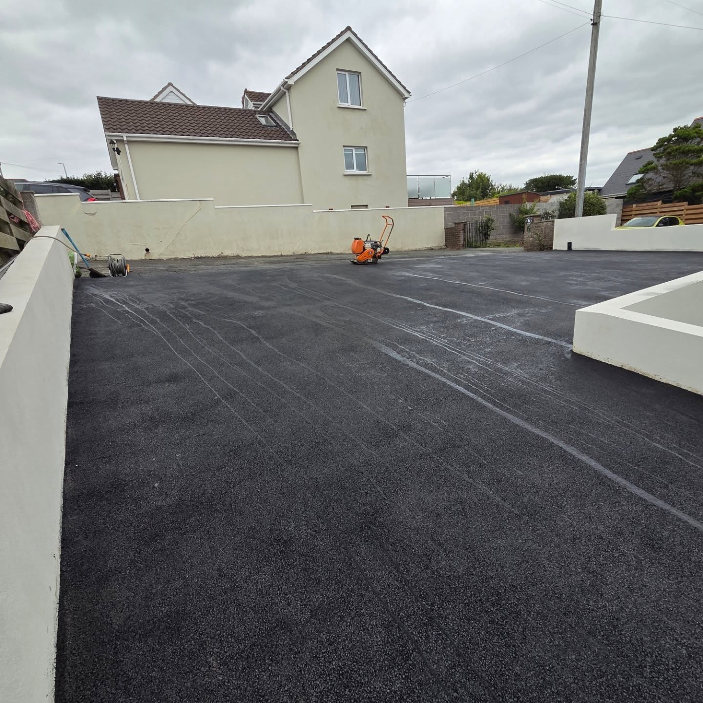 Tarmac project in Pembrokeshire