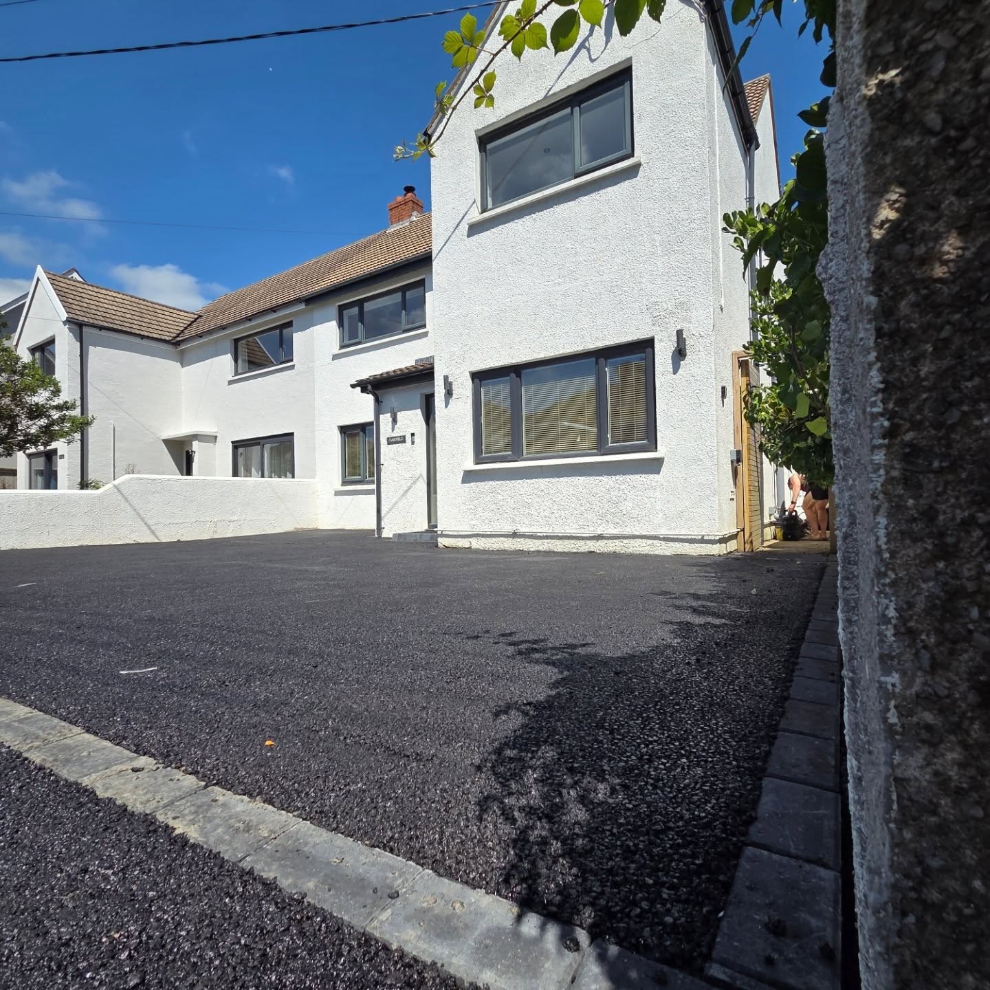 Tarmac project in Pembrokeshire