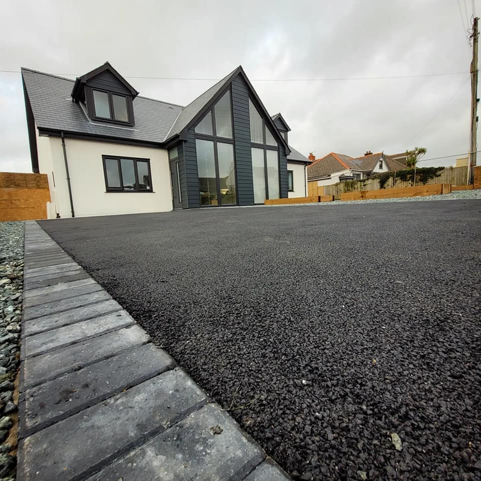 Tarmac project in Pembrokeshire