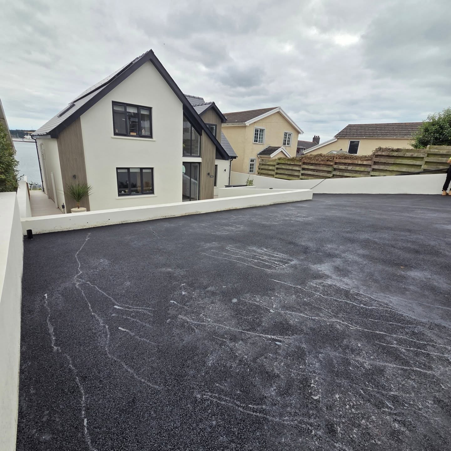 Tarmac project in Pembrokeshire