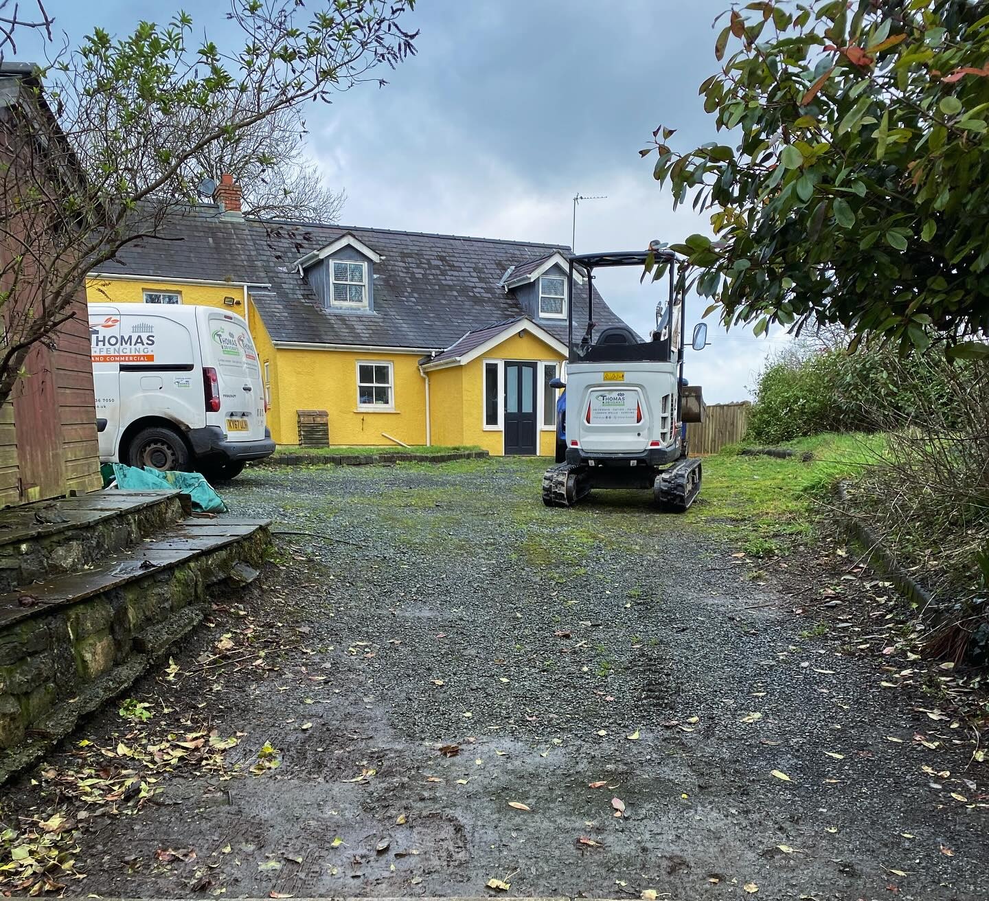 Grab hire project in Pembrokeshire