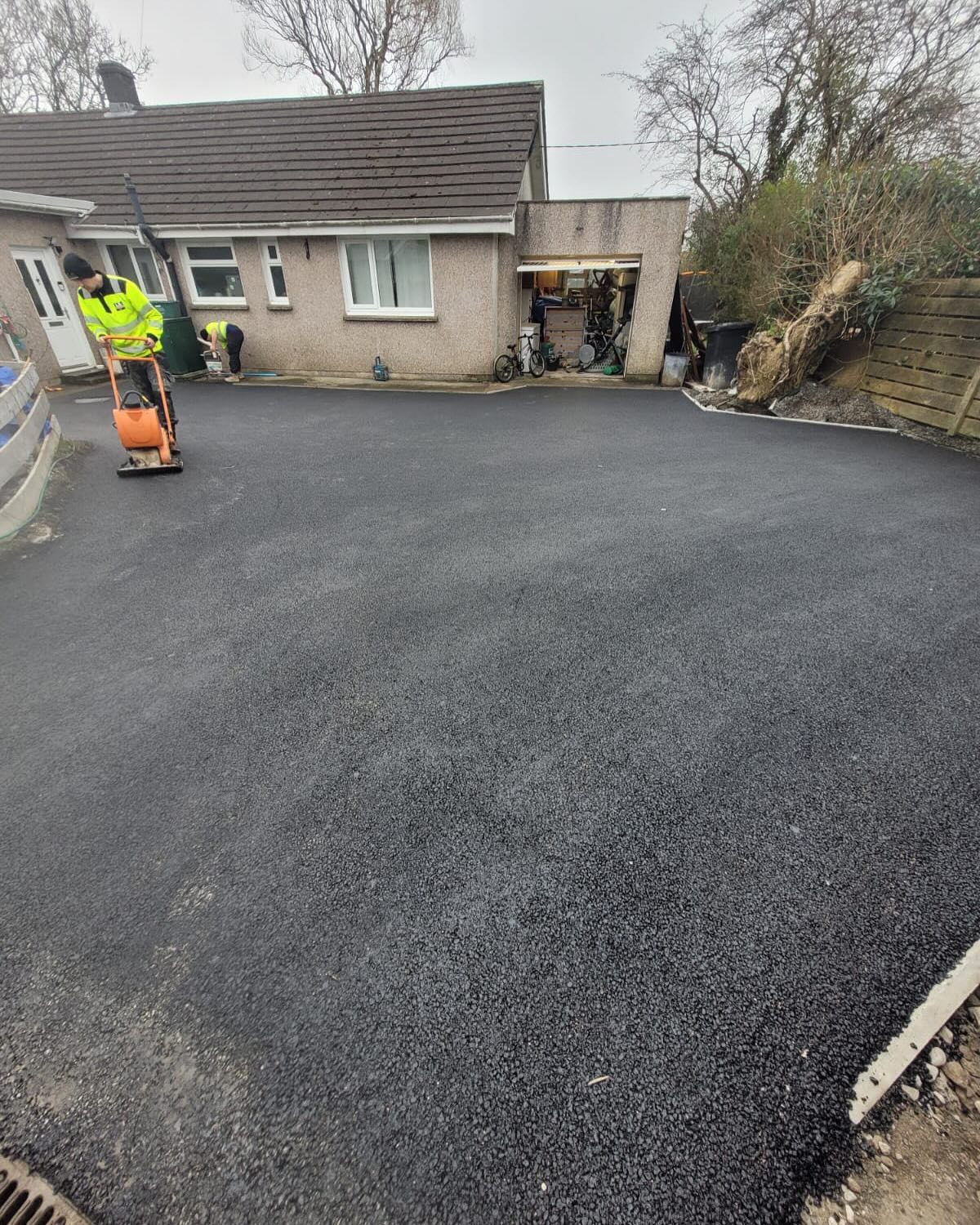 Tarmac project in Pembrokeshire