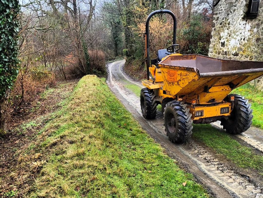 Grab hire project in Pembrokeshire