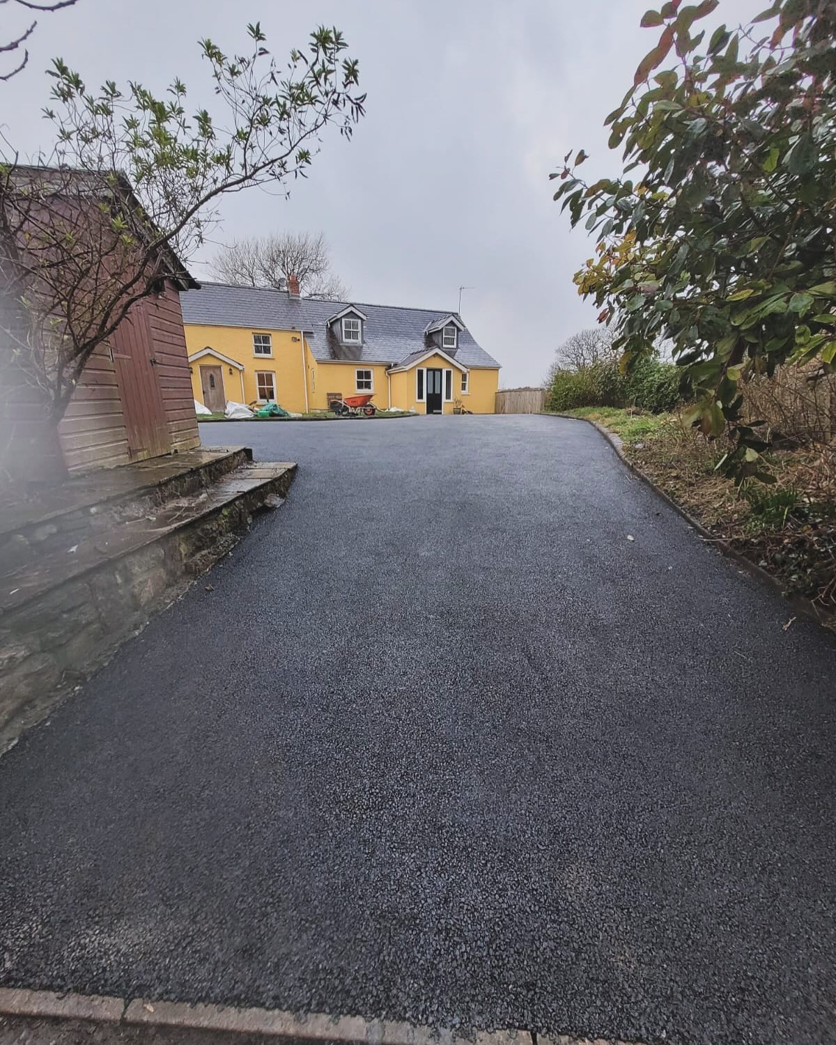 Tarmac project in Pembrokeshire